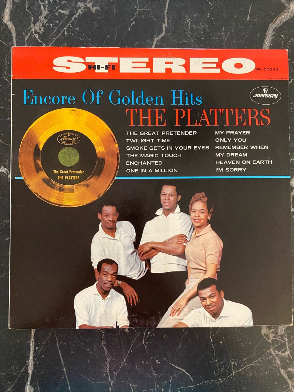 The Platters - Encore Of Golden Hits Vinyl Record